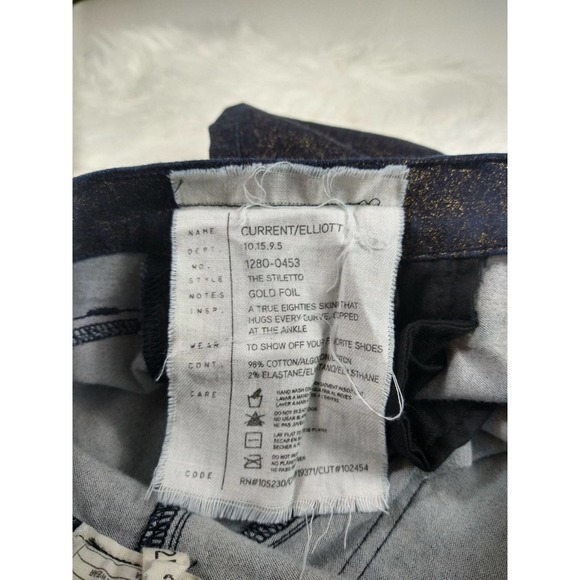 Current/Elliott Stiletto Jeans NWOT - Picture 7 of 7